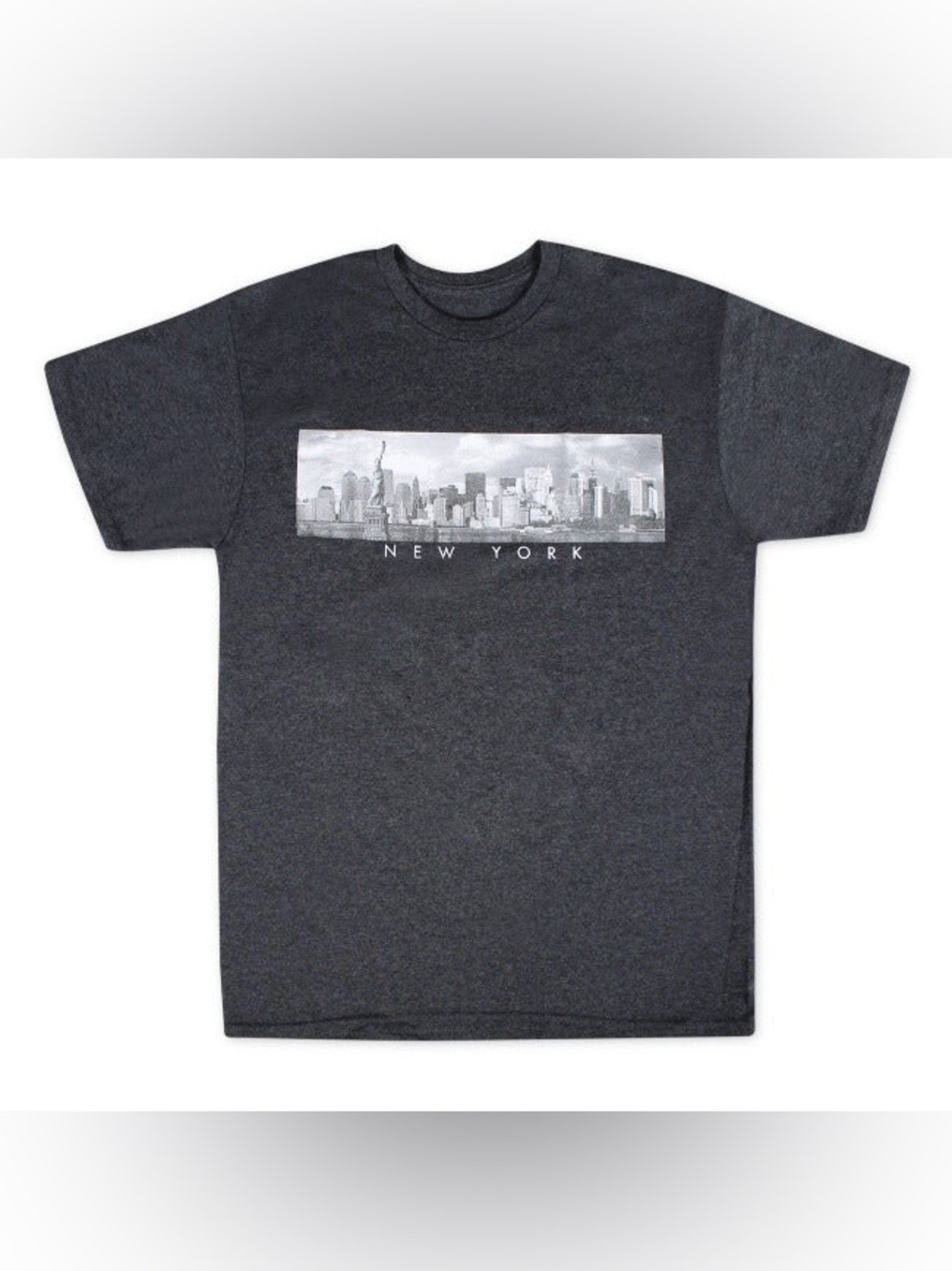 ⭐️Free State New York Graphic Tee - Charcoal⭐️